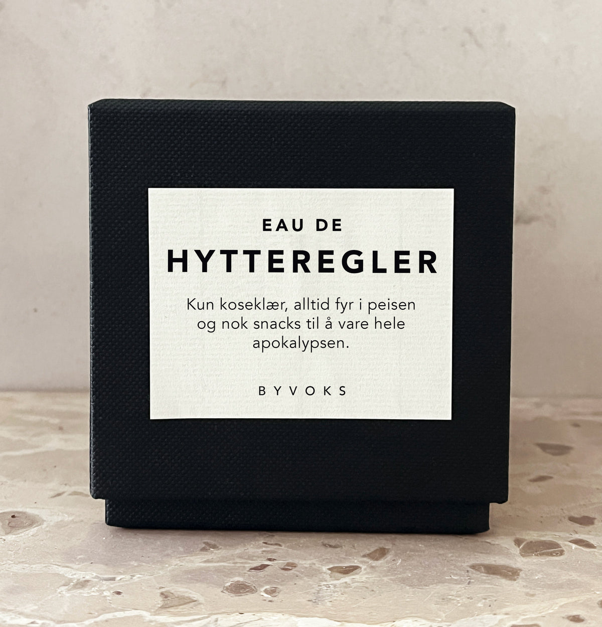 Eau de Hytteregler duftlys