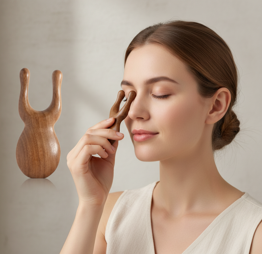 Gua Sha-verktøy i tre