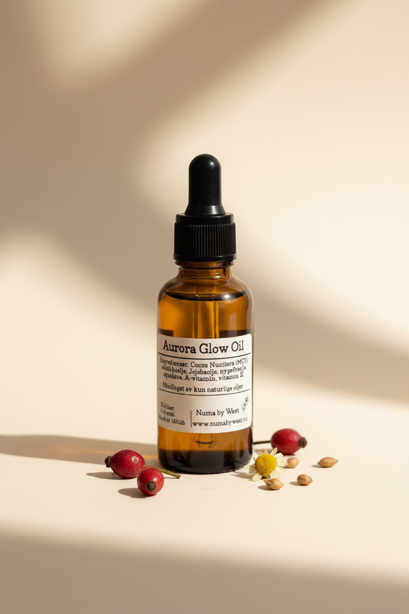 Aurora Glow Oil - Profesjonelt produktbilde