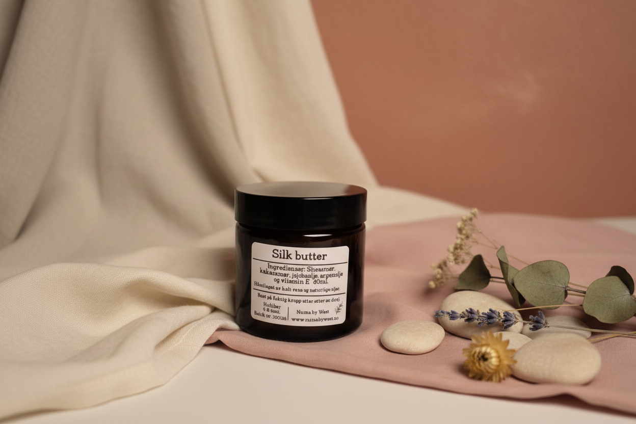 Silk Butter med varm bakgrunn